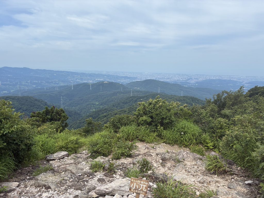白禿山山頂風景