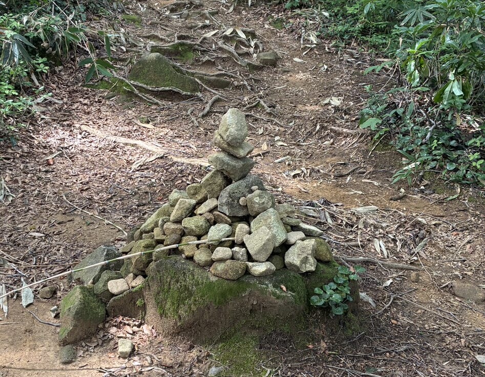 荒島岳　ケルン